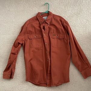 Carhartt Rust Work Shirt